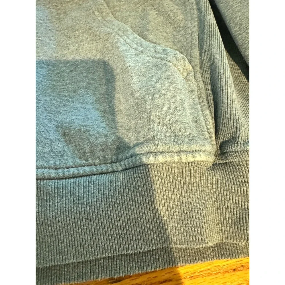 Vintage Nike Amity Football Center Swoosh Gray Men's Hoodie Sz M Pullover